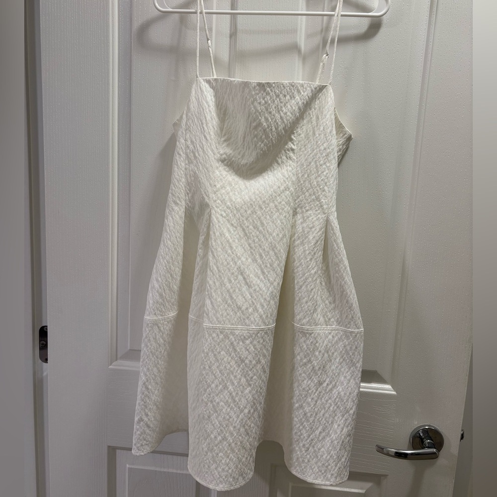 H&M Jacquard-Weave Strappy Dress